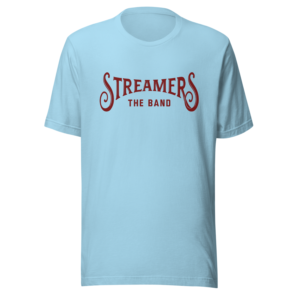 STREAMERS THE BAND Tee - Powder Blue/Maroon