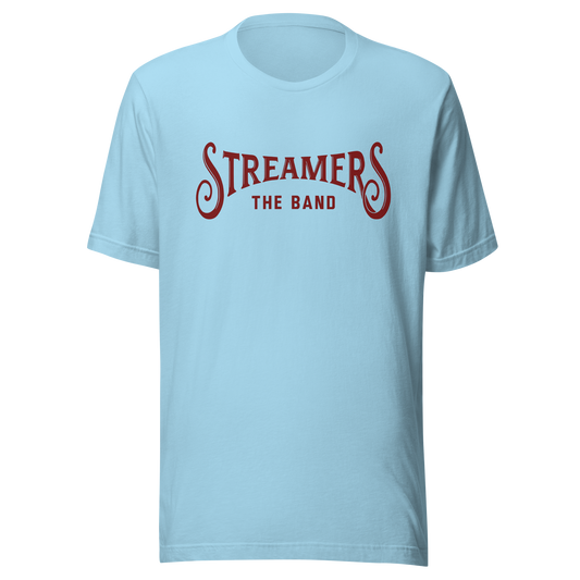 STREAMERS THE BAND Tee - Powder Blue/Maroon