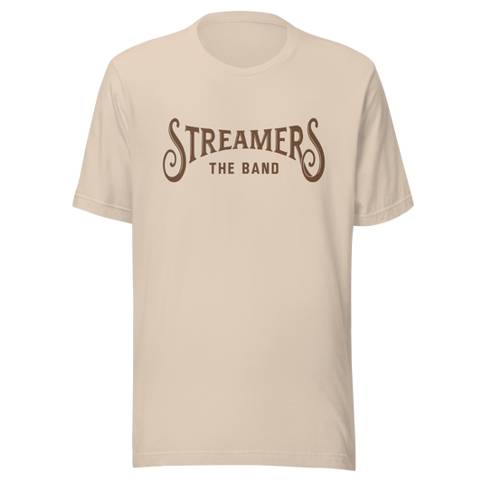 STREAMERS THE BAND Tee - Tan/Brown